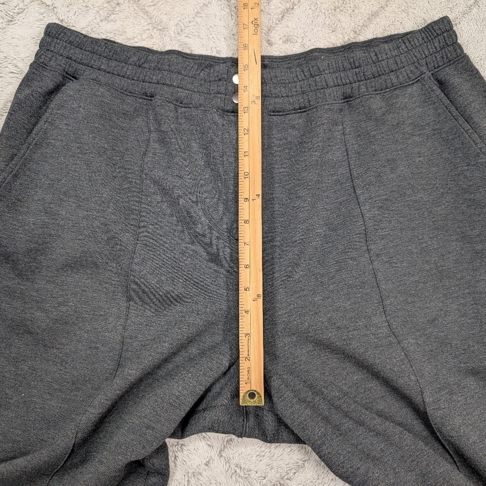 Spanx Pants Womens 3X Gray Heather AirEssentials Brushed Straight Wide Leg - Picture 5 of 10